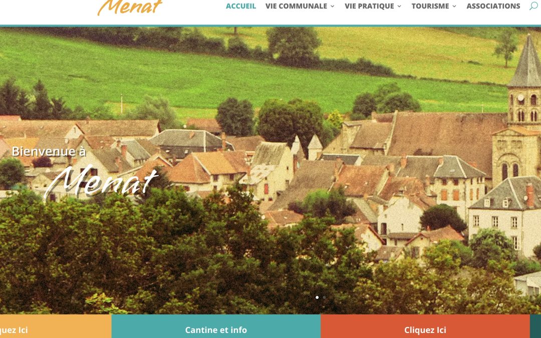 Nouveau site web