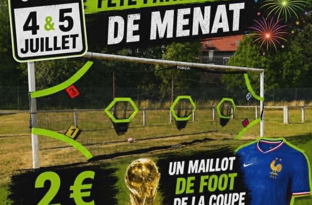 Concours de foot – 04 & 05 juillet 2026