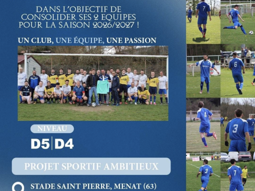 US MNE – Recrutement saison 2026/2027 US MNE – Recrutement saison 2026/2027