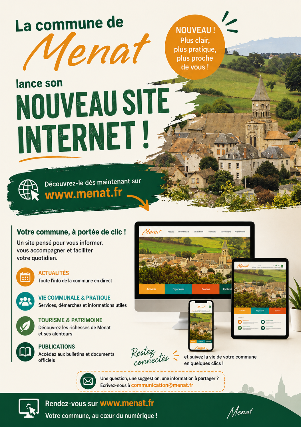 Nouveau site web – MENAT