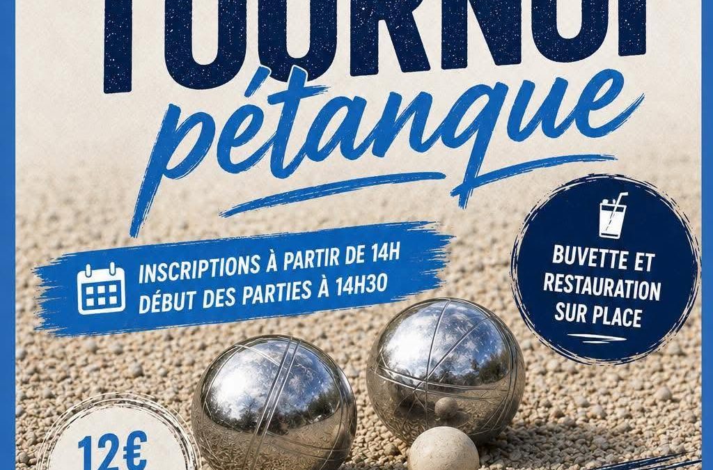 Concours de pétanque – 04.07.2026