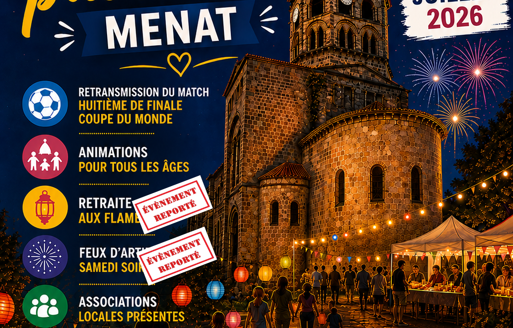 Programme actualisé / Fête Patronale – le 4 & 5 juillet 2026