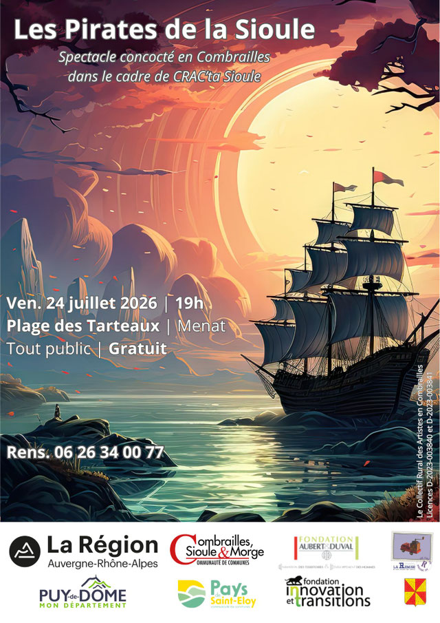 Spectacle au Bord de la Sioule – 24 Juillet 2026