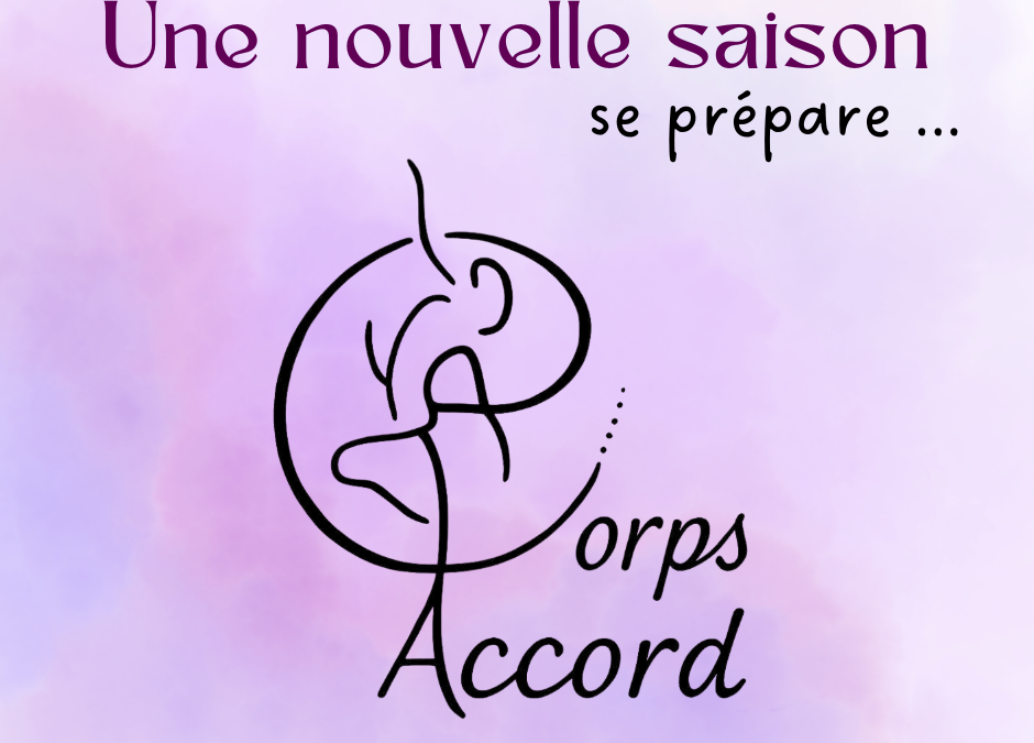 CORPSACCORD – Nouvelle saison 2026 / 2027