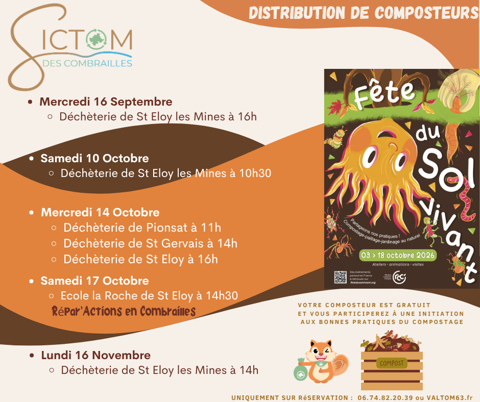 SITCOM – DISTRIBUTION COMPOSTEURS / Sept. Oct. Nov 2026