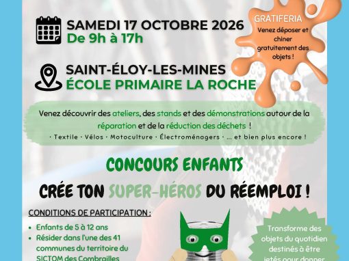 SITCOM – JOURNÉE RÉPARATION & RÉEMPLOI / 17.10.2026