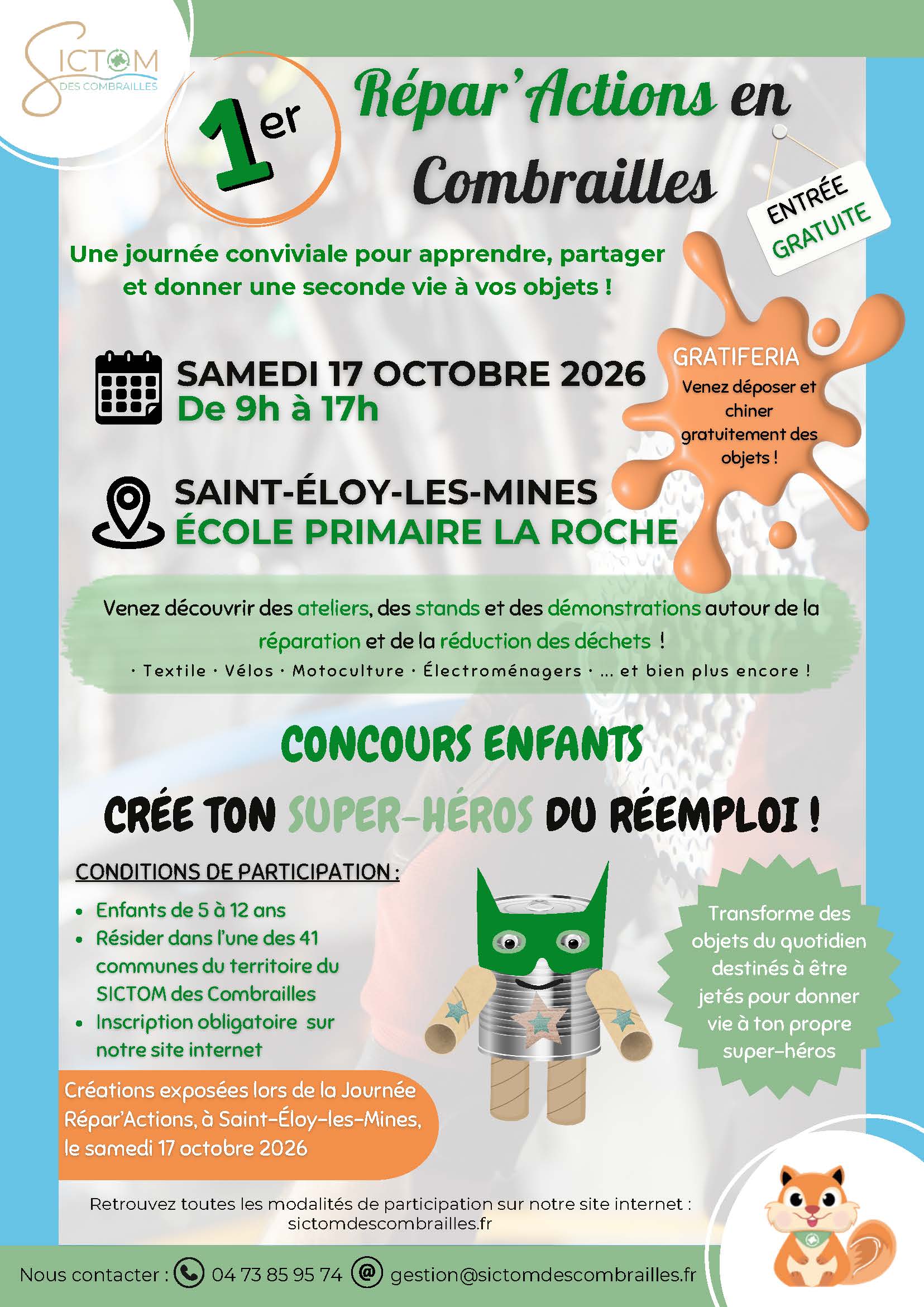 SITCOM – JOURNÉE RÉPARATION & RÉEMPLOI / 17.10.2026