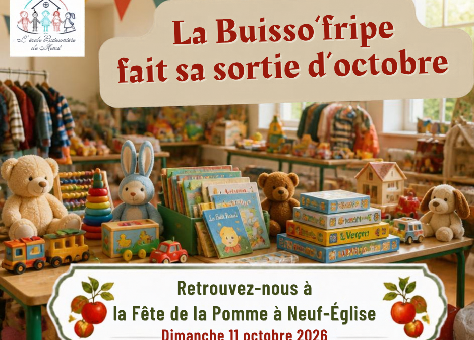 BUISSO&rsquo;FRIPE – 11.10.2026